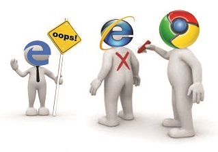 Chrome против Internet Explorer